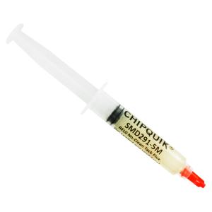 FLUSSANTE CHIPQUIK SMD291-5M 5cc TANK FLUX NO-CLEAN CON PUTTER DOSATORE