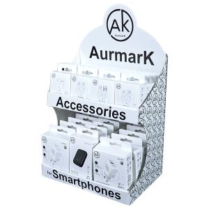 BUNDLE ACCESSORI SMARTPHONE + ESPOSITORE AURMARK (SET A)