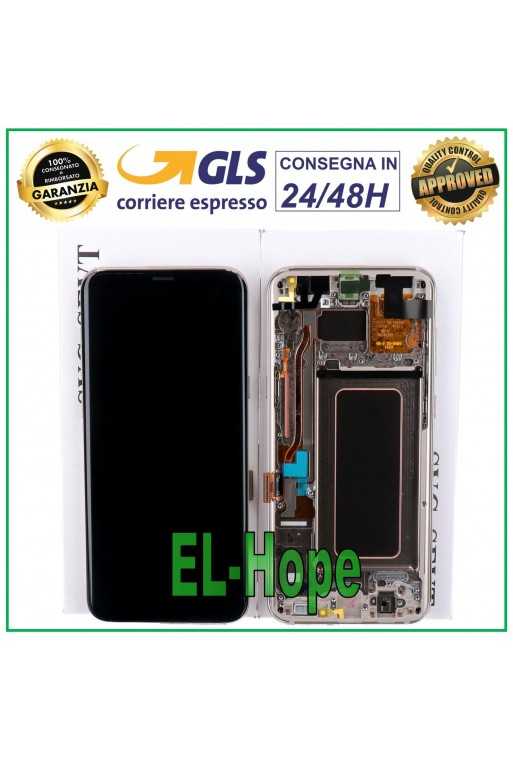 DISPLAY FRAME ORIGINALE SAMSUNG S8 PLUS SM-G955 TOUCH ORO GOLD GH97-20470F