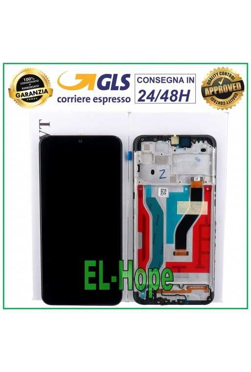 DISPLAY ORIGINALE SAMSUNG A10S SM-A107 F/DS TOUCH SCREEN VETRO NERO GH81-17482A