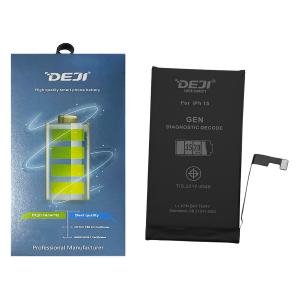 BATTERIA PER IPHONE 15 (DEJI) AUTODIAGNOSTICABILE 2ND GEN MAGGIORATA 3850mAh