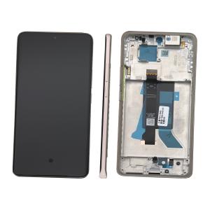 DISPLAY LCD PER XIAOMI REDMI NOTE 14 PRO 5G 24090RA29G GOLD / SAND GOLD CON FRAME 56004600O1600 - SERVICE PACK