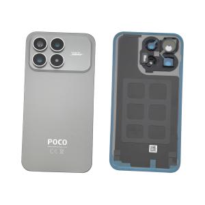 BACK COVER PER XIAOMI POCO F8 PRO 5G SILVER / TITANIUM SILVER 56001900P1100 - SERVICE PACK