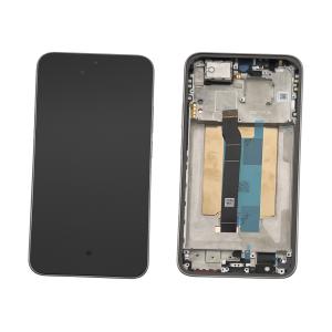 DISPLAY LCD PER XIAOMI REDMI NOTE 15 PRO 5G 25060RABDG 25080RABDG TITANIO / TITANIUM CON FRAME 56002000P1600 - SERVICE PACK