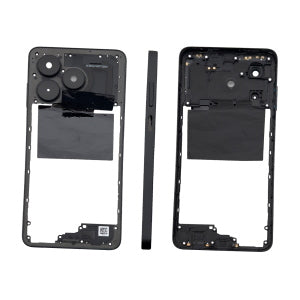 COVER CENTRALE PER HONOR X5C PLUS 4G NLA-LX1 NERO / MIDNIGHT BLACK