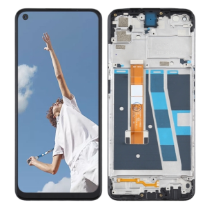 DISPLAY - LCD OPPO A52 NERO CON FRAME CPH2061 CPH2069