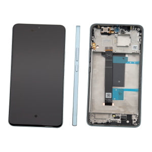 DISPLAY LCD PER XIAOMI REDMI NOTE 15 PRO 4G 25100RA69G BLU / GLACIER BLUE CON FRAME 560001000P600 - SERVICE PACK