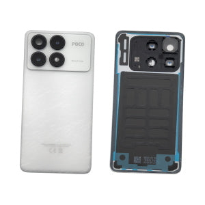 BACK COVER PER XIAOMI POCO F6 PRO 5G 23113RKC6G BIANCO 5600270N1100 - SERVICE PACK