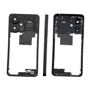 COVER CENTRALE PER XIAOMI REDMI 13C 5G 23124RN87G NERO