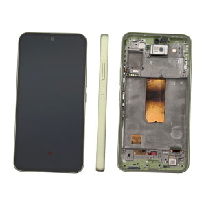 DISPLAY LCD PER SAMSUNG A546B A54 5G VERDE / LIME CON FRAME GH82-31231C GH82-31232C GH82-31233C (ASSEMBLED) - SERVICE PACK