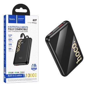 POWER BANK HOCO 10000mAh 22.5W Q37 QC+PD NERO