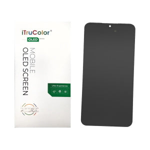 DISPLAY LCD PER SAMSUNG A166B A16 5G NERO CON FRAME (HARD OLED iTruColor) (O/S)