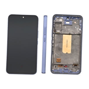 DISPLAY LCD PER SAMSUNG A546B A54 5G VIOLA CON FRAME GH82-31231D GH82-31232D GH82-31233D (ASSEMBLED) - SERVICE PACK