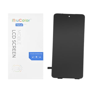 DISPLAY LCD PER MOTOROLA XT2347 MOTO G84 5G NERO (AMOLED) - OEM (iTruColor)