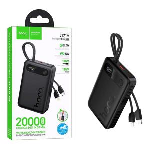 POWER BANK HOCO 20000mAh 22.5W J171A QC+PD NERO