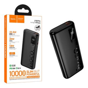 POWER BANK HOCO 10000mAh 22.5W J158 PRO QC+PD NERO