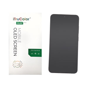 DISPLAY LCD PER SAMSUNG S926B S24 PLUS 5G NERO / ONYX BLACK CON FRAME (SOFT OLED iTruColor) (O/S)