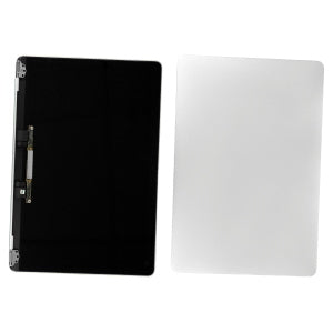 MONITOR DISPLAY LCD PER MACBOOK AIR 13 M1 A2337 CON SCOCCA COVER SILVER