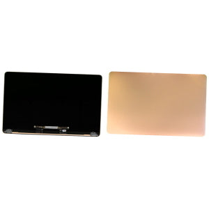 MONITOR DISPLAY LCD PER MACBOOK AIR 13 M1 A2337 CON SCOCCA COVER PINK GOLD