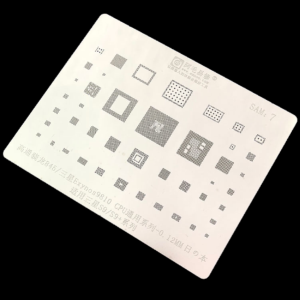 STENCIL PER REBALLING FULL IC SAMSUNG S9 - S9 PLUS / CPU XIAOLONG 845 EXYNOS 9810 SAM7 AMAOE