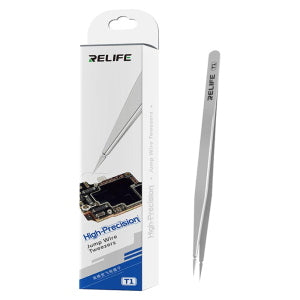 PINZA RELIFE T1 CON PUNTA DIRITTA IN ACCIAIO INOSSIDABILE
