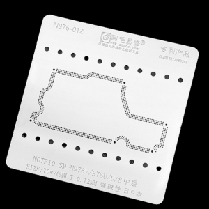 STENCIL PER REBALLING LAYER SAMSUNG NOTE 10 PLUS 0.12 MM AMAOE