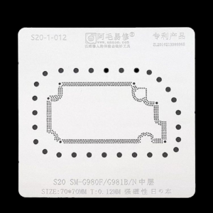 STENCIL PER REBALLING LAYER SAMSUNG S20 AMAOE