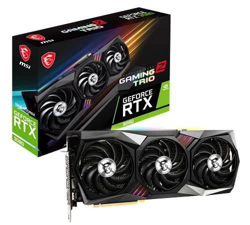 MSI GeForce RTX 3080 GAMING Z TRIO 10G LHR Scheda Video Gaming