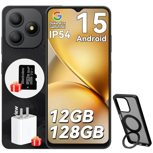 Blackview Wave 9C Smartphone Android 15 con Cover Girevole a 360°