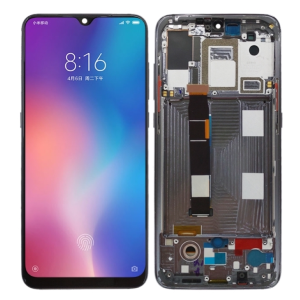 DISPLAY - LCD XIAOMI MI 9 NERO CON FRAME OLED M1902F1G M1902F1A M1902F1T