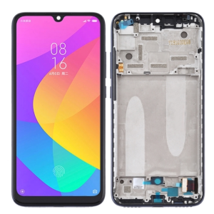 DISPLAY - LCD XIAOMI MI A3 NERO CON FRAME OLED M1906F9SH