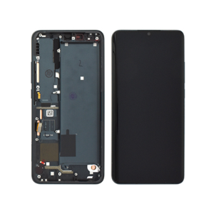 DISPLAY - LCD XIAOMI MI NOTE 10 / MI NOTE 10 LITE / MI NOTE 10 PRO / CC9 PRO NERO CON FRAME OLED