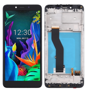 DISPLAY - LCD LG K8 PLUS / K20 2019 NERO CON FRAME X210ULM LMX120EMW