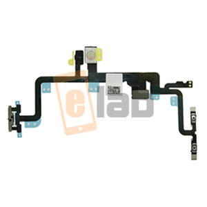 TASTO ON OFF + TASTI VOLUME + MICROFONO CON PLACCHE IN METALLO IPHONE 7 PLUS