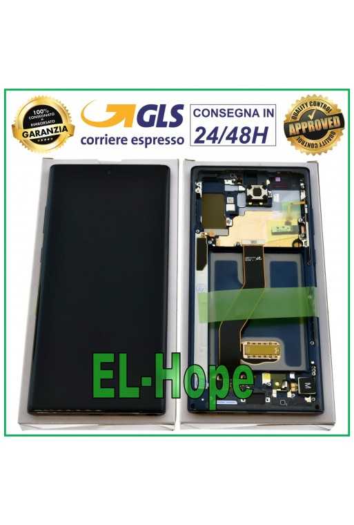 DISPLAY ORIGINALE RENEWED SAMSUNG NOTE 10 PLUS SM-N976 TOUCH NERO GH82-20900A