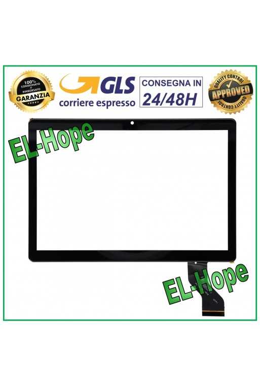 TOUCH SCREEN VETRO TABLET YESTEL X7 DIGITIZER 10&amp;quot; ORIGINALE NERO