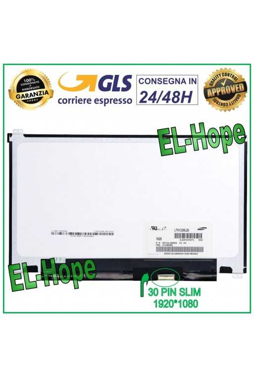 DISPLAY LTN133HL05 LCD NOTEBOOK 13.3&amp;quot; 30 PIN SLIM 1920*1080 SCHERMO FHD LED
