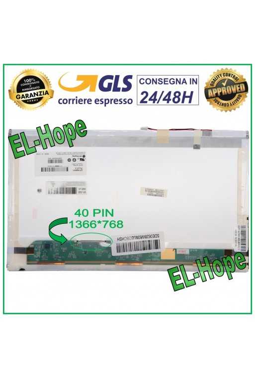 DISPLAY LP156WH1 (TL) (C1) CCFL LCD NOTEBOOK 15.6&amp;quot; 30 PIN 1366*768 HD SCHERMO