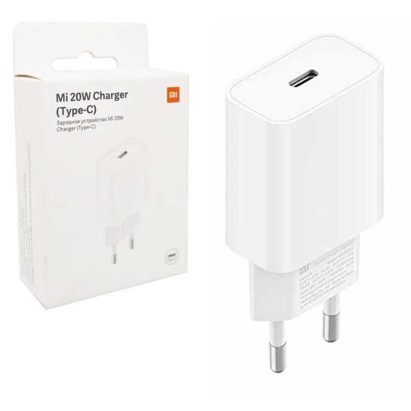 Xiaomi Mi 20W Caricabatteria USB-C Adattatore Fast Charger | Bianco | BHR4927GL