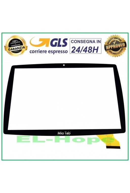 TOUCH SCREEN VETRO LISCIANI MIO TAB 10&amp;quot; MP0101065 TABLET NERO
