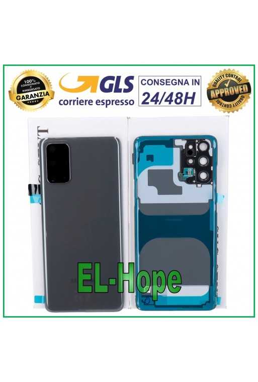 COPERCHIO POSTERIORE ORIGINALE SAMSUNG GALAXY S20 PLUS SM-G985 BACK VETRO GRAY