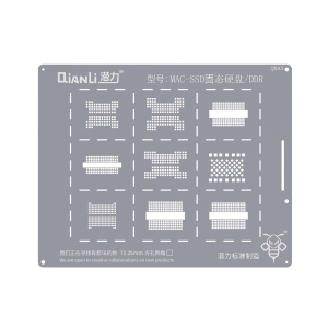STENCIL 2D PER MAC SSD/DDR QS93 QIANLI