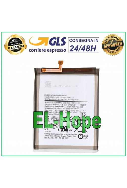BATTERIA EB-BA606ABU PER SAMSUNG GALAXY A60 SM-A606F 3500 mAh PARI ORIGINALE