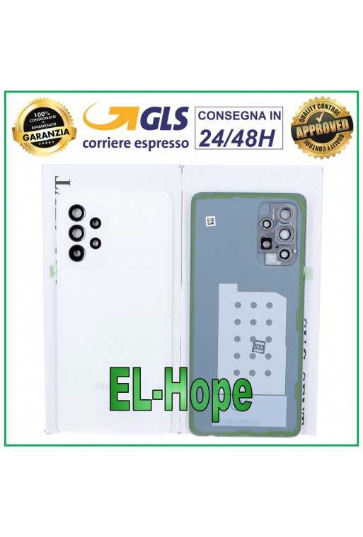 COPRI BATTERIA ORIGINALE SAMSUNG GALAXY A52 SM-A525 COPERCHIO POSTERIORE BIANCO