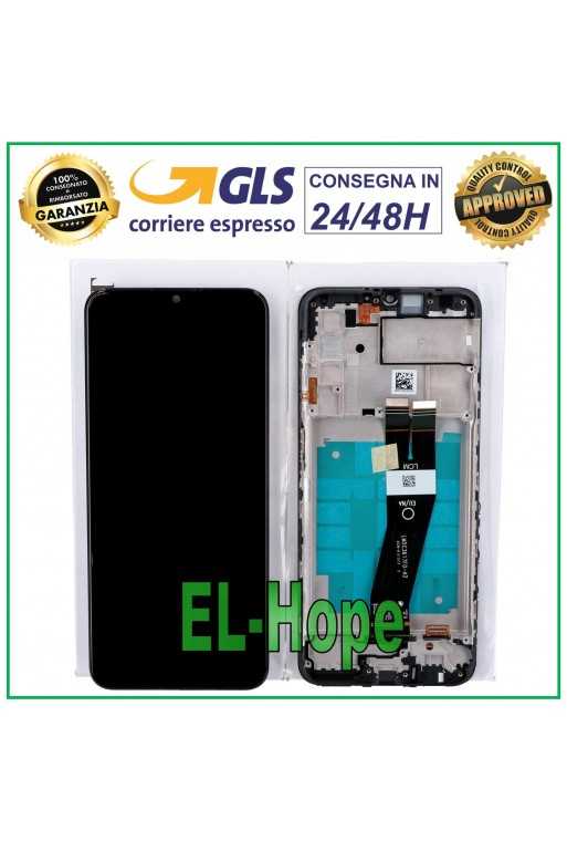 DISPLAY ORIGINALE SERVICE FRAME SAMSUNG A03S SM-A037G TOUCH SCREEN GH81-21233A