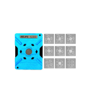 BASETTA CON STENCIL PER REBALLING CPU IPHONE 6 - 14 PRO MAX A8-A16 RL-601MA RELIFE