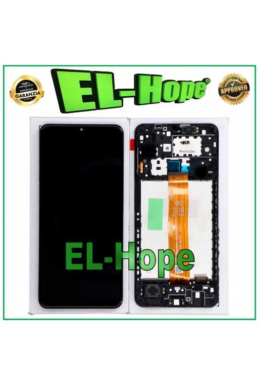 DISPLAY TOUCH FRAME ORIGINALE SAMSUNG GALAXY A12 SM-A127 FLAT BOE B8 GH82-26485A