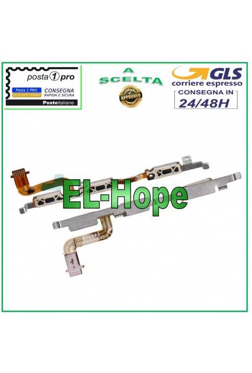 FLAT TASTO ACCENSIONE OFF VOLUME LATERALE HUAWEI MEDIAPAD T3 10&amp;quot; AGS-L03 L09 W09