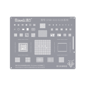STENCIL 2D PER IPAD SERIE A12 A12X QS90 QIANLI