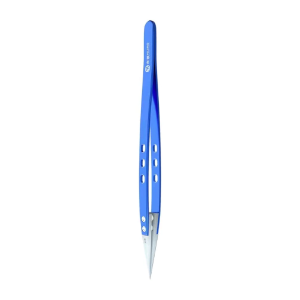 PINZETTA PUNTA DRITTA IN CERAMICA E ACCIAIO MIJING TCN-01